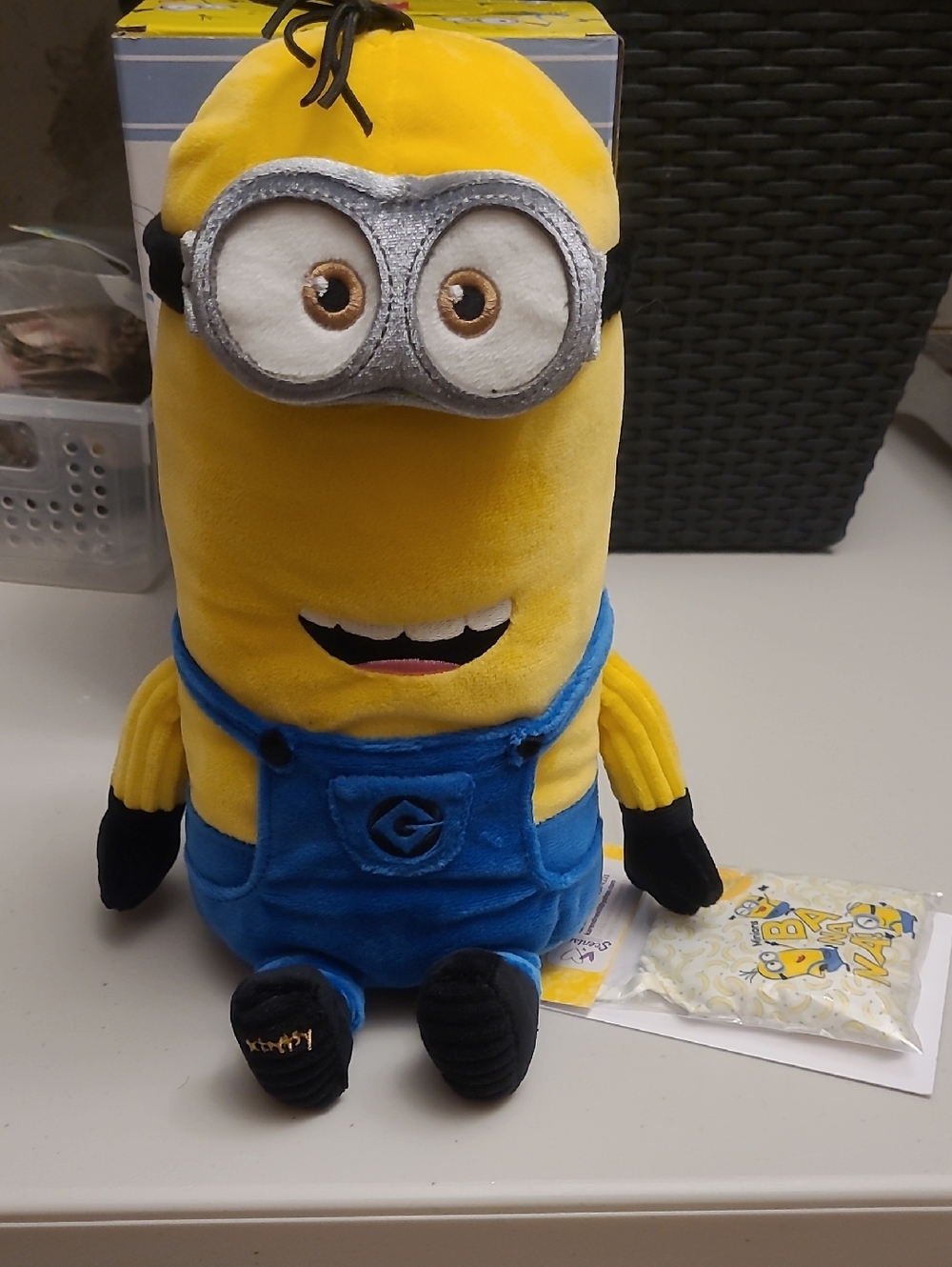 Scentsy Kevin Minions Plush Buddy  - Yellow and Blue NIB!!